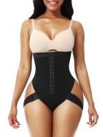 IB Black High Waist Butt Lifter With 2 Side Straps